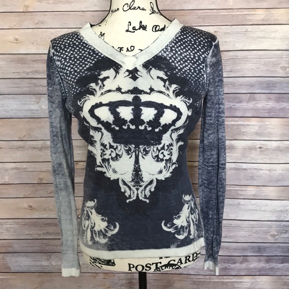 CAbi Tops - CAbi Crown Long Sleeve Top | sz M